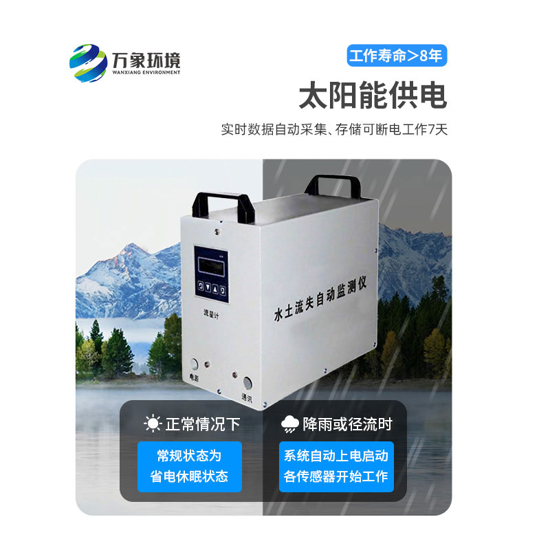 徑流場水土流失自動監(jiān)測系統(tǒng)：智能預警，防患于未然