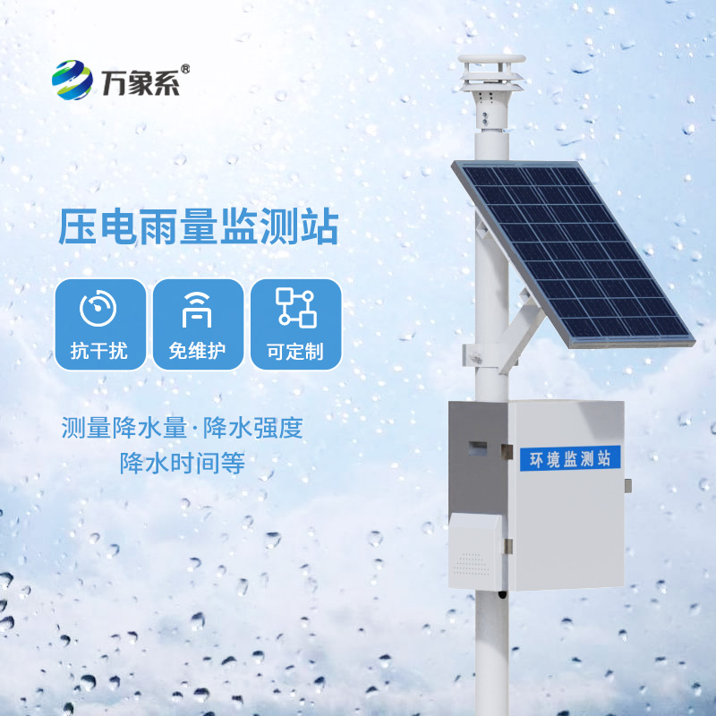 高精度、實時性，壓電自動雨量站引領變革